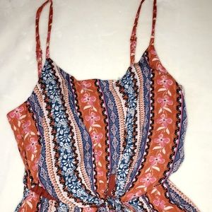 Multicolor romper